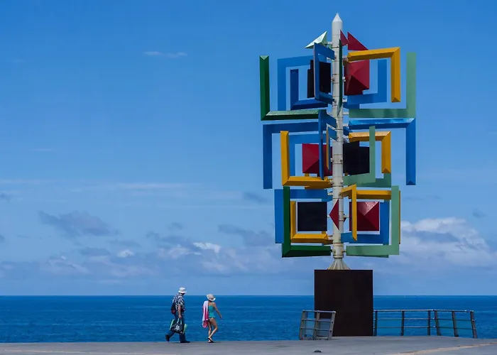 公寓 Canteras Verol With Garage